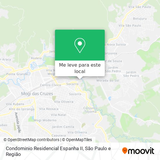Condominio Residencial Espanha II mapa