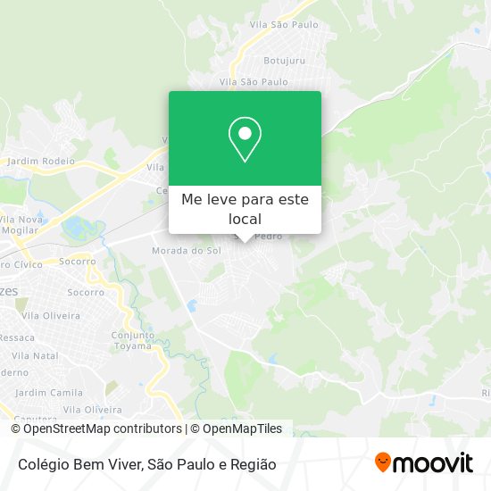 Colégio Bem Viver mapa