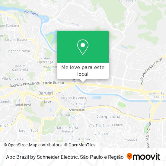 Apc Brazil by Schneider Electric mapa