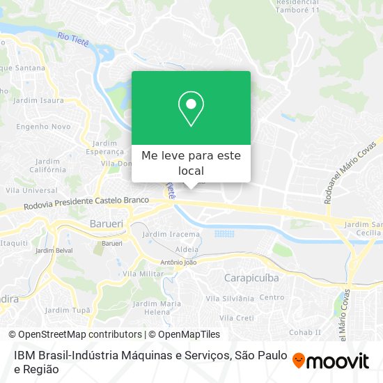 IBM Brasil-Indústria Máquinas e Serviços mapa