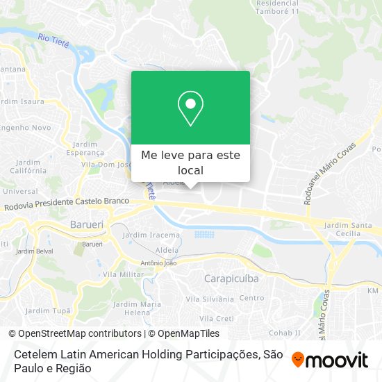 Cetelem Latin American Holding Participações mapa