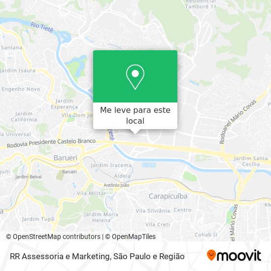 RR Assessoria e Marketing mapa
