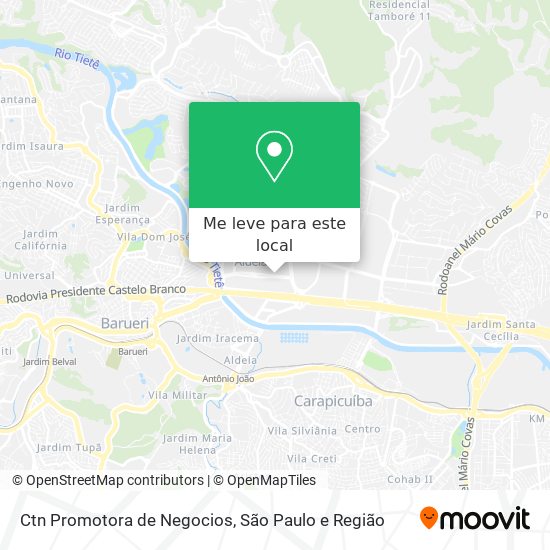 Ctn Promotora de Negocios mapa