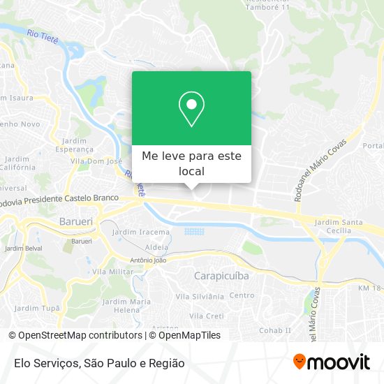 Elo Serviços mapa