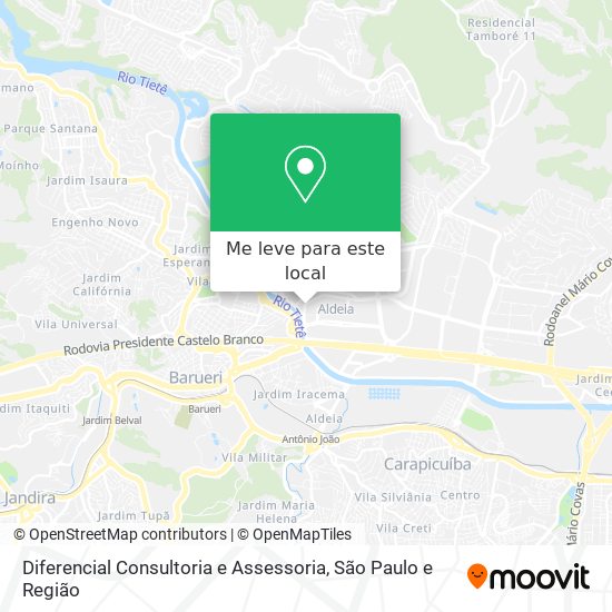 Diferencial Consultoria e Assessoria mapa