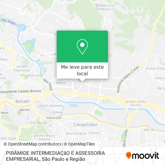 PIRÂMIDE INTERMEDIAÇãO E ASSESSORIA EMPRESARIAL mapa