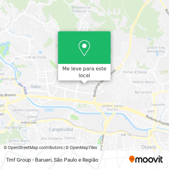 Tmf Group - Barueri mapa