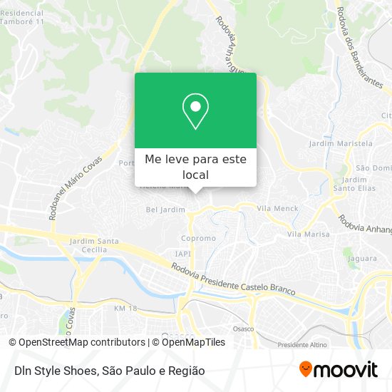 Dln Style Shoes mapa