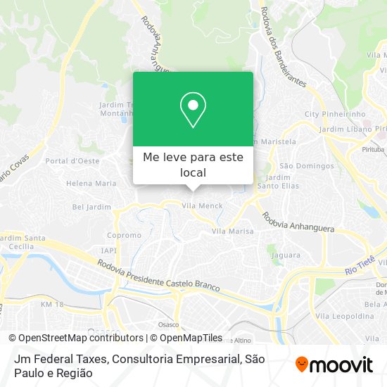 Jm Federal Taxes, Consultoria Empresarial mapa