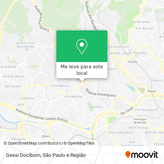 Gessi Docibom mapa