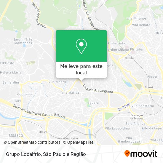 Grupo Localfrio mapa