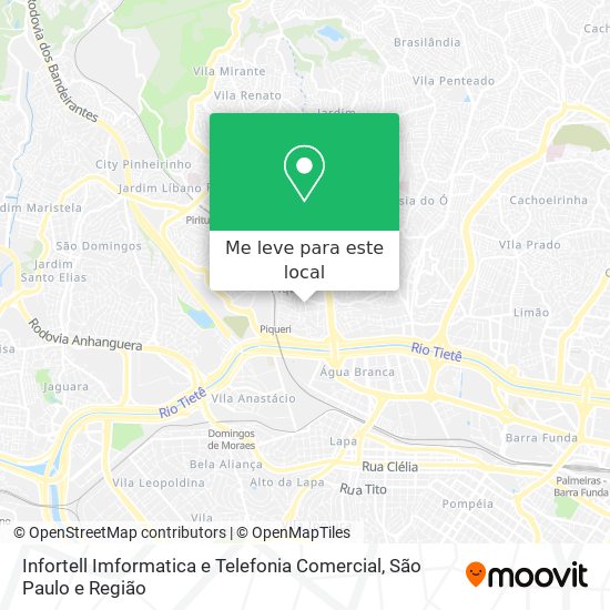 Infortell Imformatica e Telefonia Comercial mapa