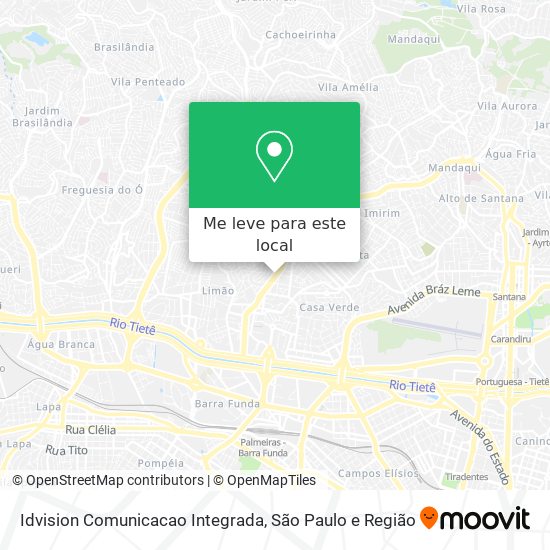 Idvision Comunicacao Integrada mapa