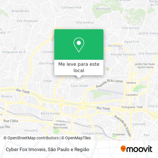 Cyber Fox Imoveis mapa