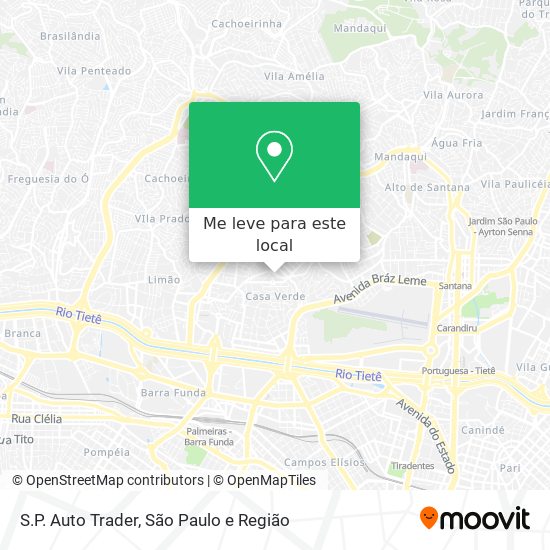 S.P. Auto Trader mapa