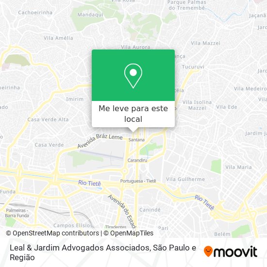 Leal & Jardim Advogados Associados mapa