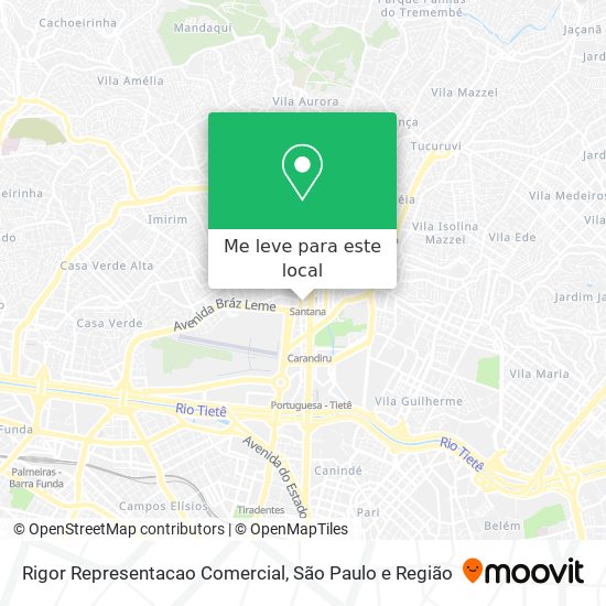 Rigor Representacao Comercial mapa