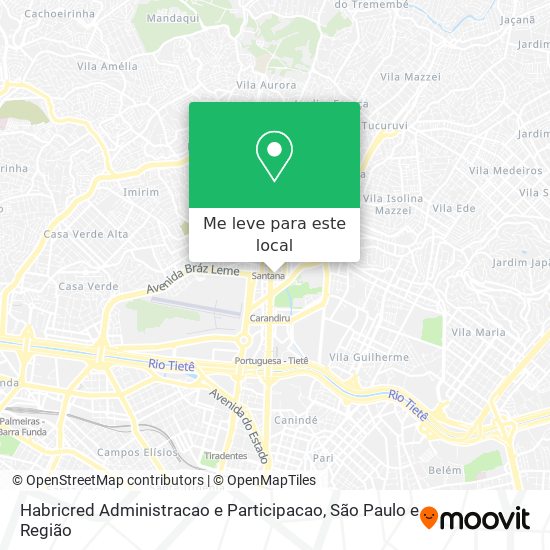 Habricred Administracao e Participacao mapa