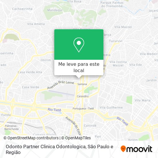 Odonto Partner Clinica Odontologica mapa