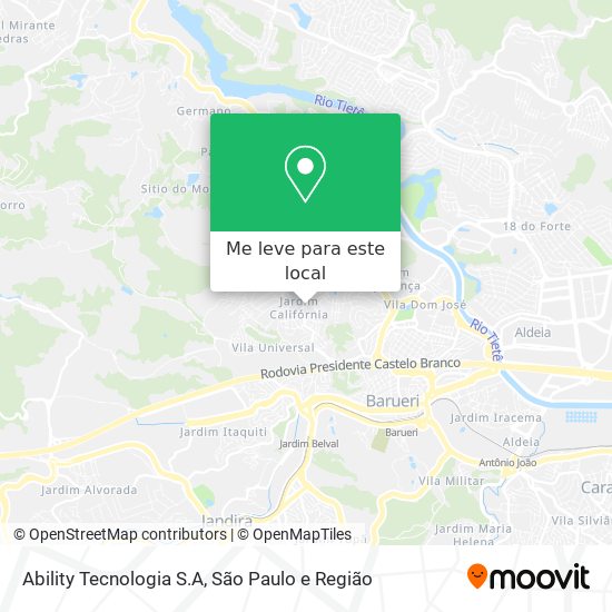 Ability Tecnologia S.A mapa