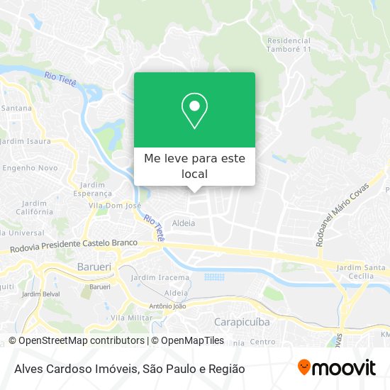 Alves Cardoso Imóveis mapa