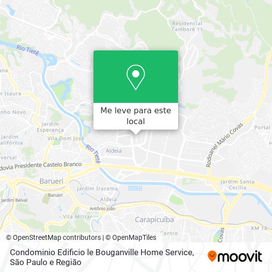 Condominio Edificio le Bouganville Home Service mapa