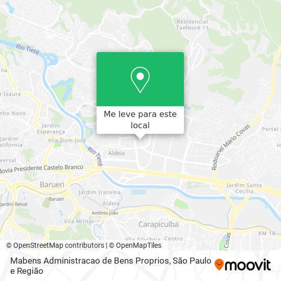 Mabens Administracao de Bens Proprios mapa