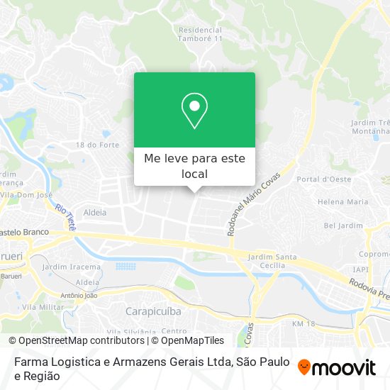 Farma Logistica e Armazens Gerais Ltda mapa