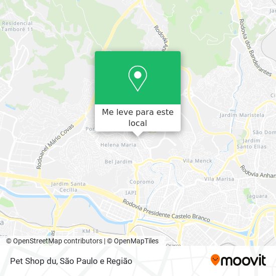 Pet Shop du mapa