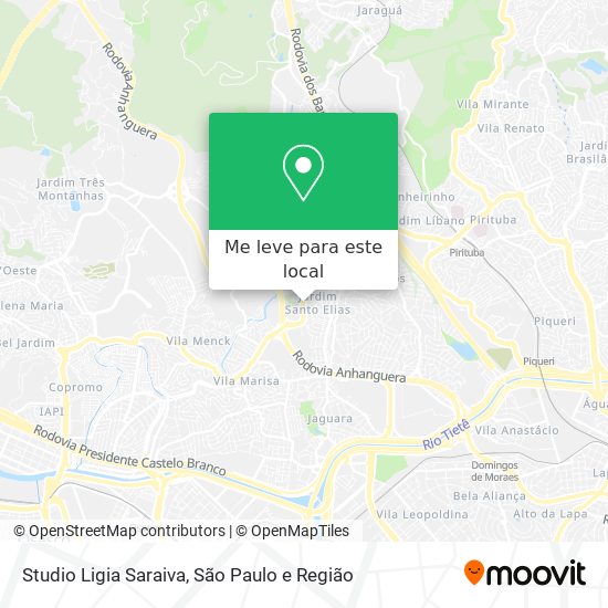 Studio Ligia Saraiva mapa