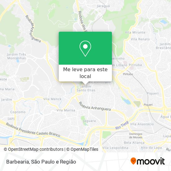 Barbearia mapa