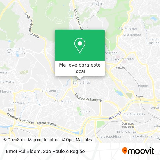 Emef Rui Bloem mapa