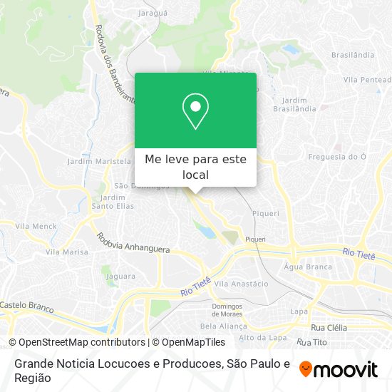 Grande Noticia Locucoes e Producoes mapa