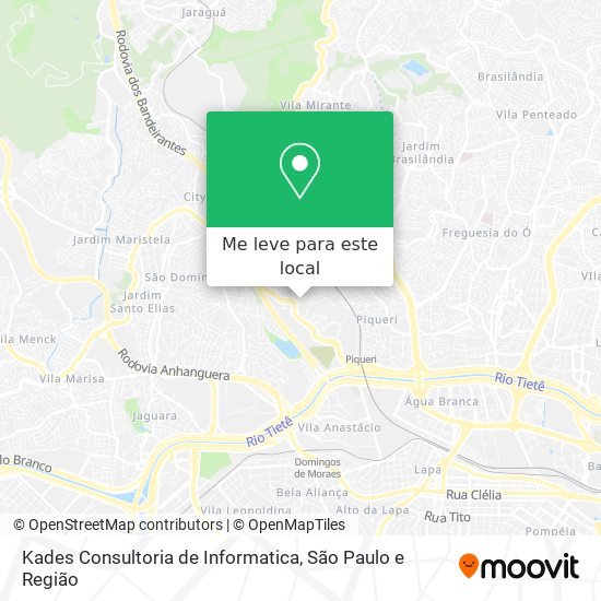 Kades Consultoria de Informatica mapa