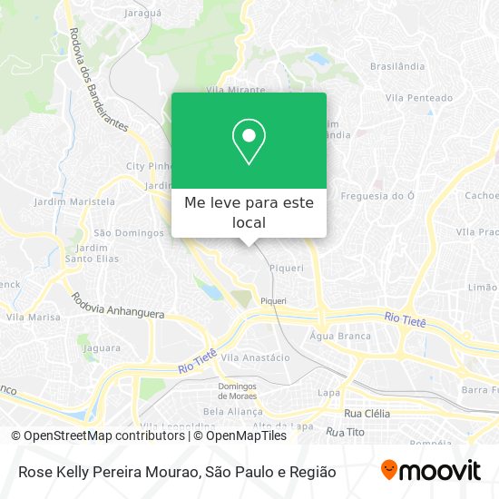 Rose Kelly Pereira Mourao mapa