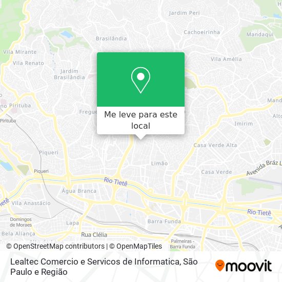Lealtec Comercio e Servicos de Informatica mapa