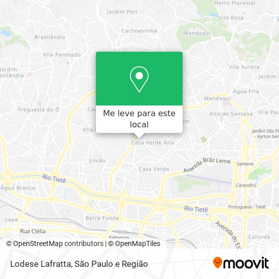 Lodese Lafratta mapa