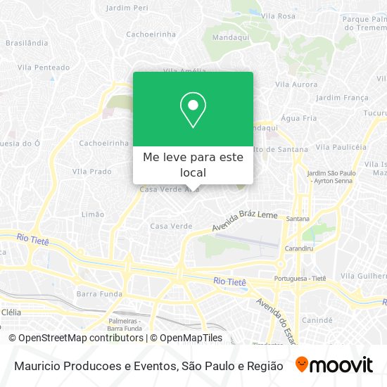 Mauricio Producoes e Eventos mapa