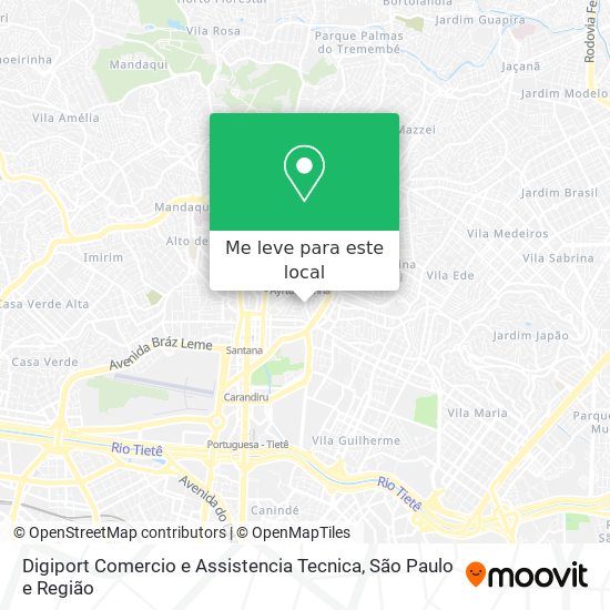 Digiport Comercio e Assistencia Tecnica mapa