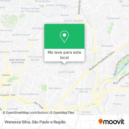 Wanessa Silva mapa