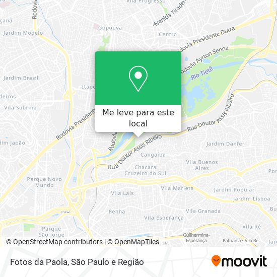 Fotos da Paola mapa