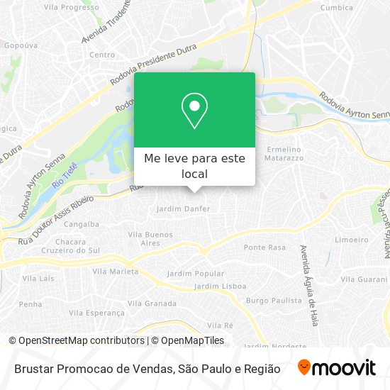 Brustar Promocao de Vendas mapa