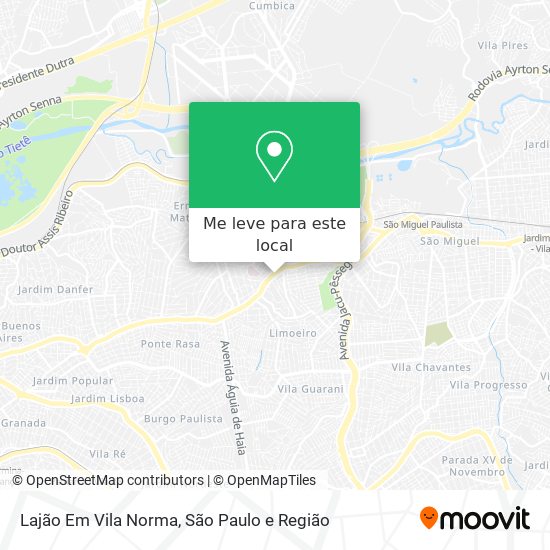 Lajão Em Vila Norma mapa
