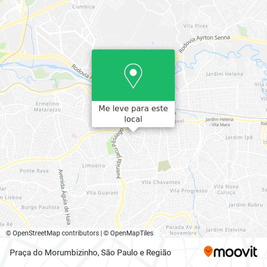 Praça do Morumbizinho mapa