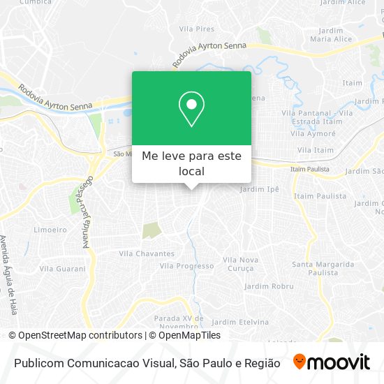 Publicom Comunicacao Visual mapa