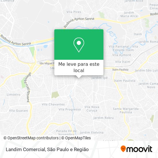 Landim Comercial mapa