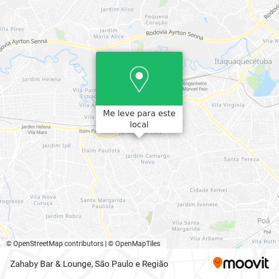 Zahaby Bar & Lounge mapa