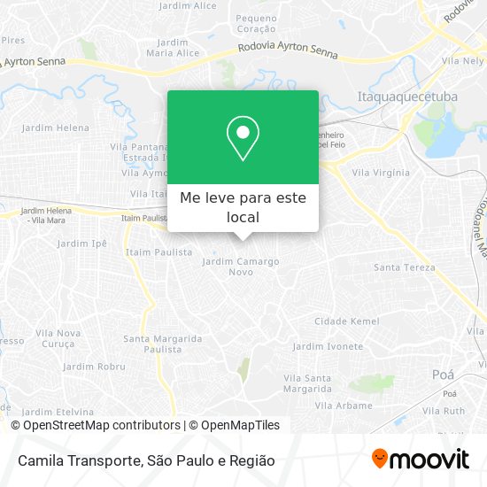 Camila Transporte mapa