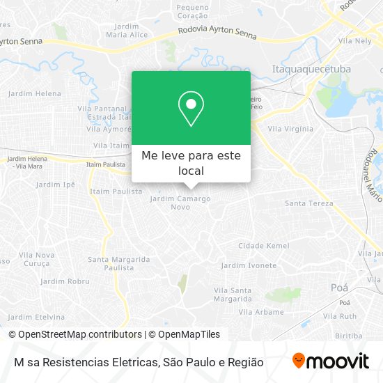 M sa Resistencias Eletricas mapa