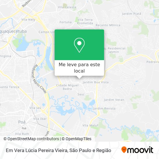 Em Vera Lúcia Pereira Vieira mapa